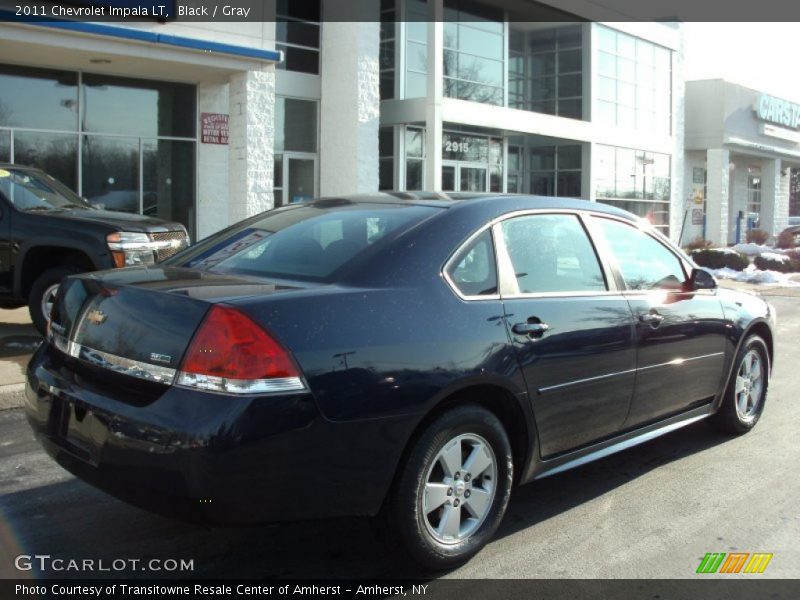 Black / Gray 2011 Chevrolet Impala LT