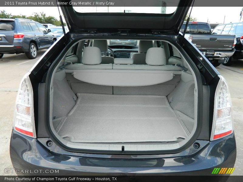 Winter Gray Metallic / Misty Gray 2011 Toyota Prius Hybrid II