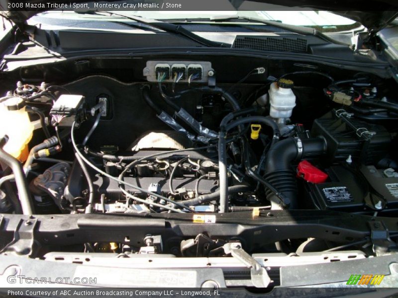 Monterey Gray Metallic / Stone 2008 Mazda Tribute i Sport