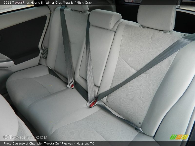 Winter Gray Metallic / Misty Gray 2011 Toyota Prius Hybrid II
