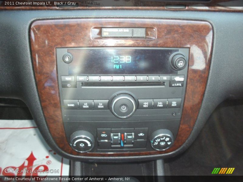 Black / Gray 2011 Chevrolet Impala LT