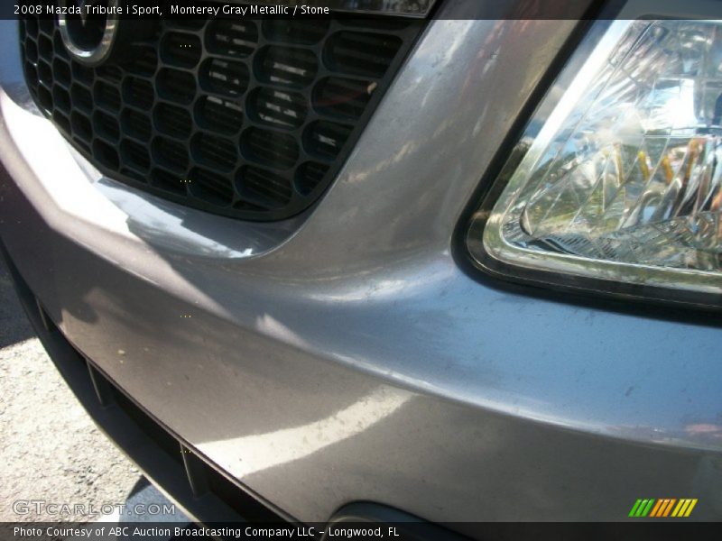 Monterey Gray Metallic / Stone 2008 Mazda Tribute i Sport
