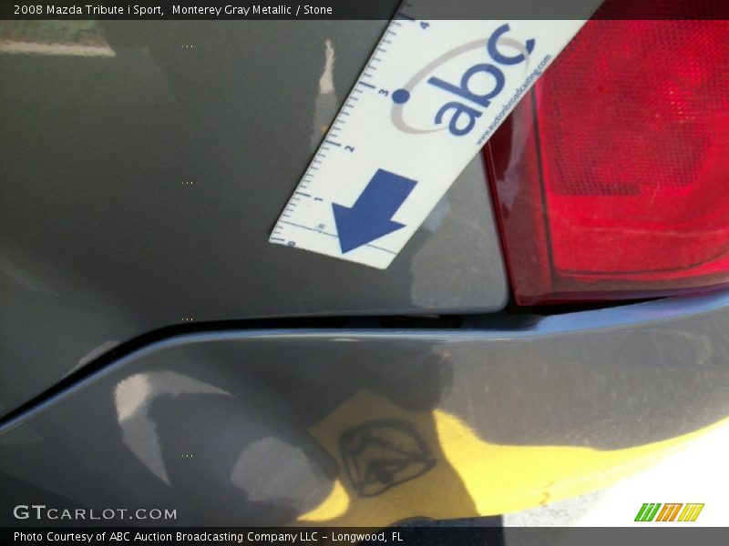 Monterey Gray Metallic / Stone 2008 Mazda Tribute i Sport