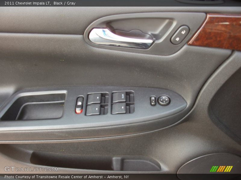 Black / Gray 2011 Chevrolet Impala LT