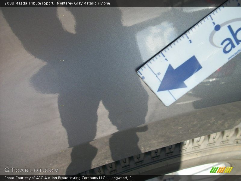 Monterey Gray Metallic / Stone 2008 Mazda Tribute i Sport