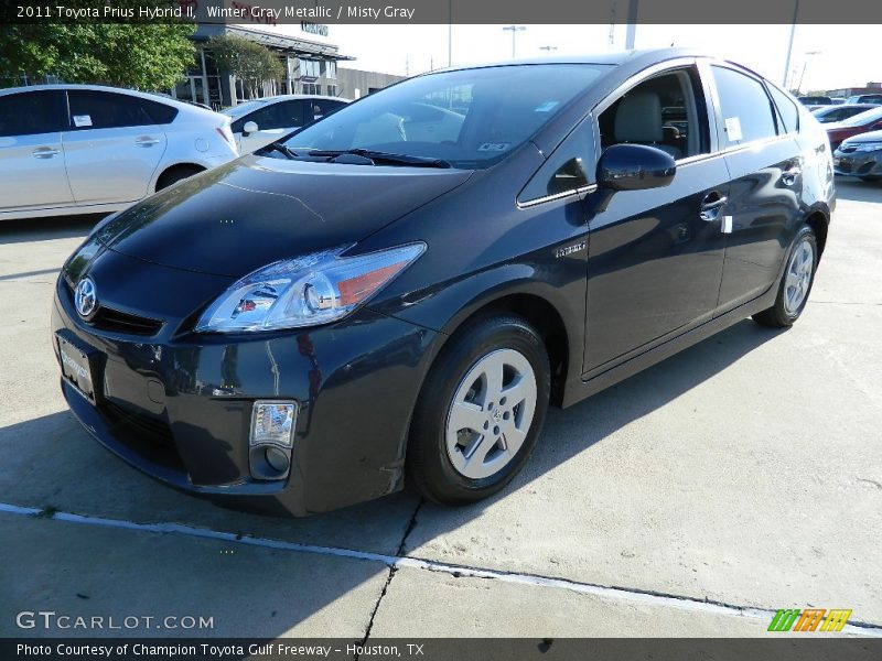 Winter Gray Metallic / Misty Gray 2011 Toyota Prius Hybrid II