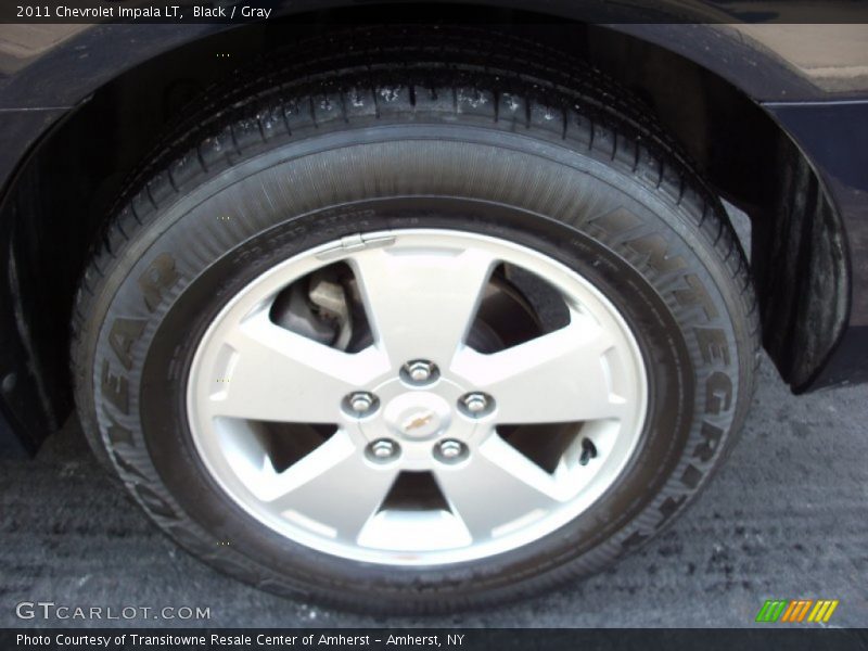 Black / Gray 2011 Chevrolet Impala LT