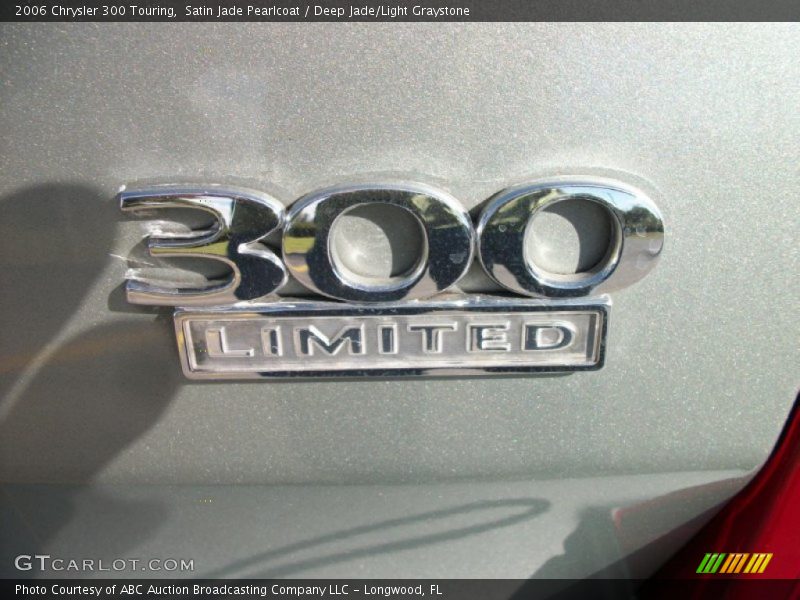 Satin Jade Pearlcoat / Deep Jade/Light Graystone 2006 Chrysler 300 Touring