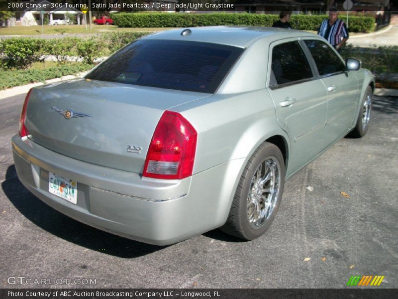 Satin Jade Pearlcoat / Deep Jade/Light Graystone 2006 Chrysler 300 Touring