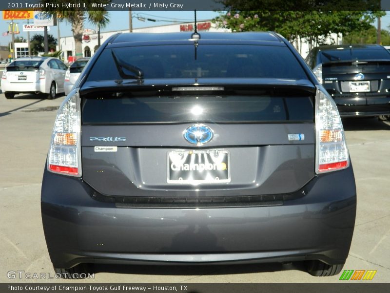 Winter Gray Metallic / Misty Gray 2011 Toyota Prius Hybrid II