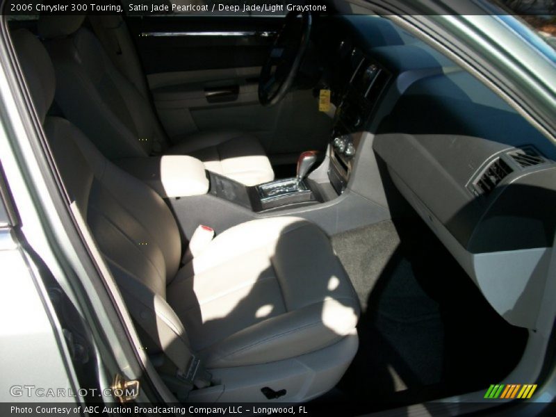 Satin Jade Pearlcoat / Deep Jade/Light Graystone 2006 Chrysler 300 Touring