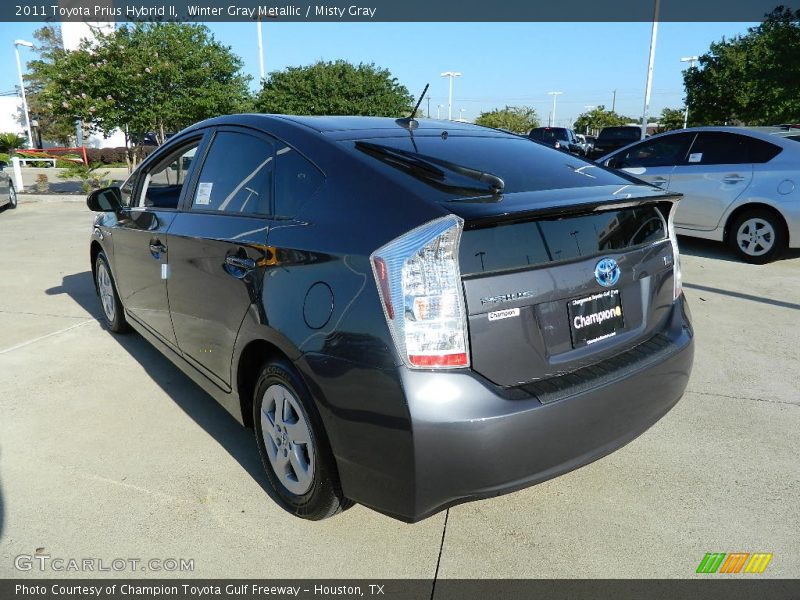 Winter Gray Metallic / Misty Gray 2011 Toyota Prius Hybrid II