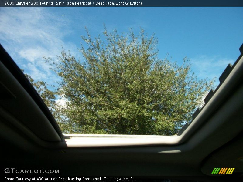 Satin Jade Pearlcoat / Deep Jade/Light Graystone 2006 Chrysler 300 Touring