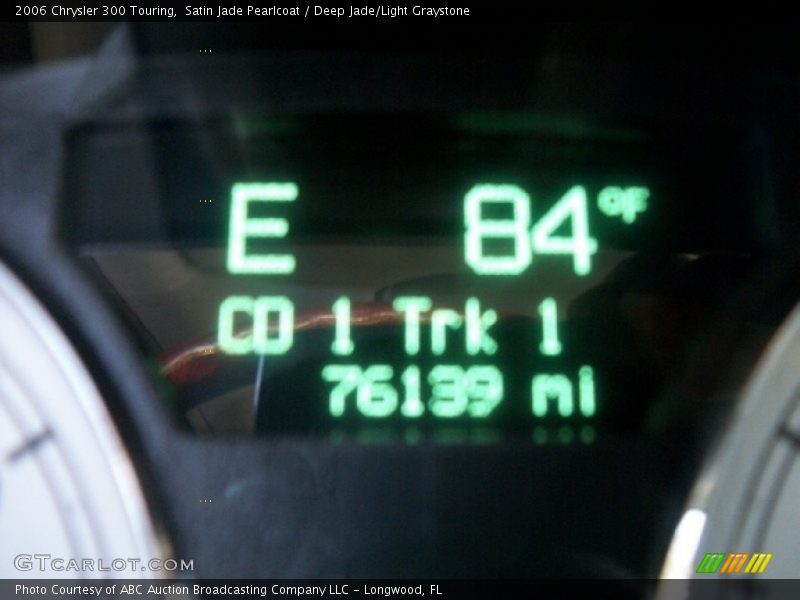 Satin Jade Pearlcoat / Deep Jade/Light Graystone 2006 Chrysler 300 Touring