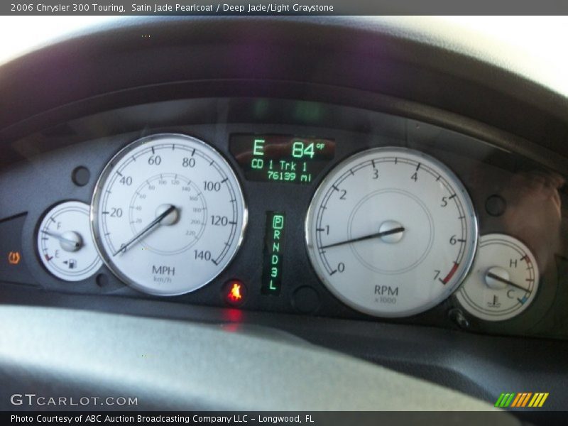 Satin Jade Pearlcoat / Deep Jade/Light Graystone 2006 Chrysler 300 Touring
