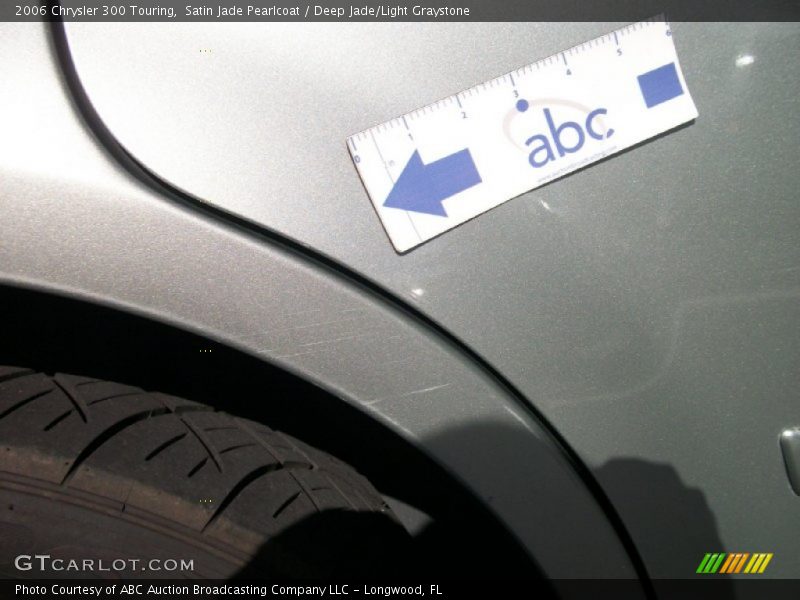 Satin Jade Pearlcoat / Deep Jade/Light Graystone 2006 Chrysler 300 Touring