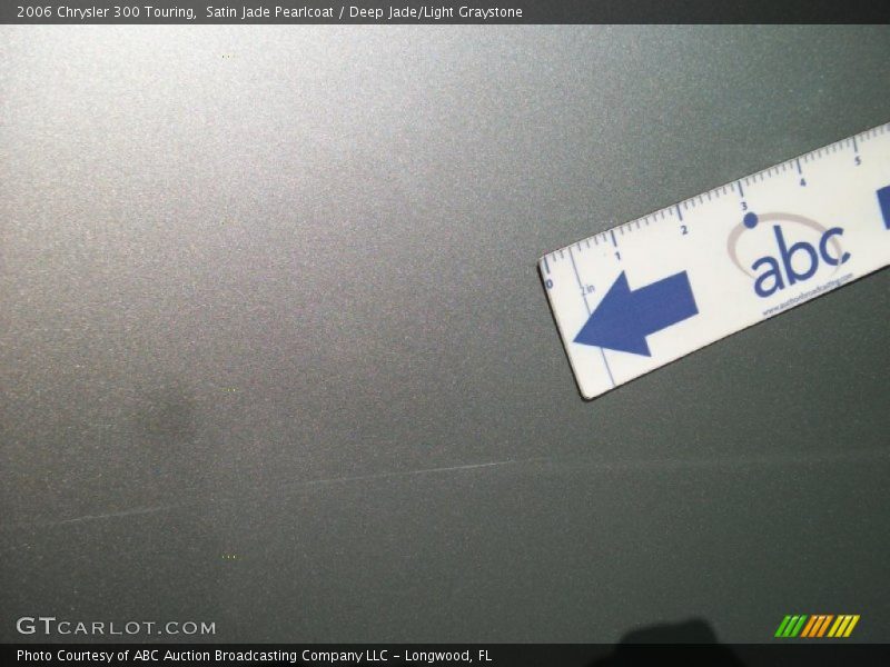 Satin Jade Pearlcoat / Deep Jade/Light Graystone 2006 Chrysler 300 Touring