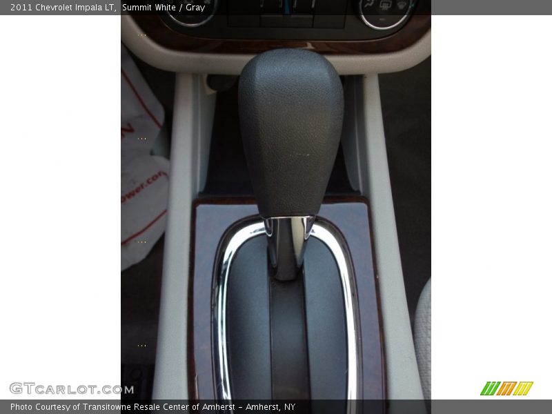 Summit White / Gray 2011 Chevrolet Impala LT
