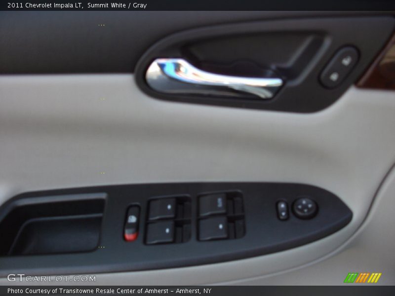 Summit White / Gray 2011 Chevrolet Impala LT