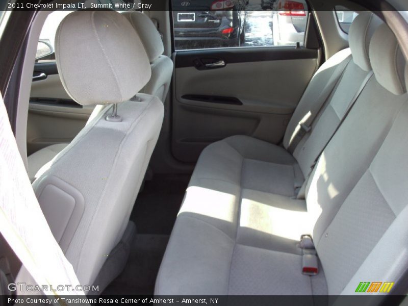 Summit White / Gray 2011 Chevrolet Impala LT