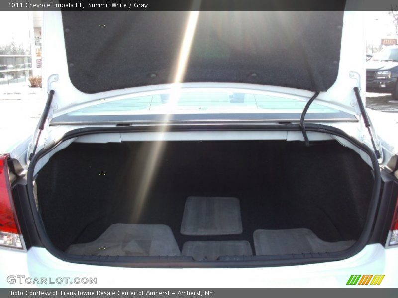 Summit White / Gray 2011 Chevrolet Impala LT