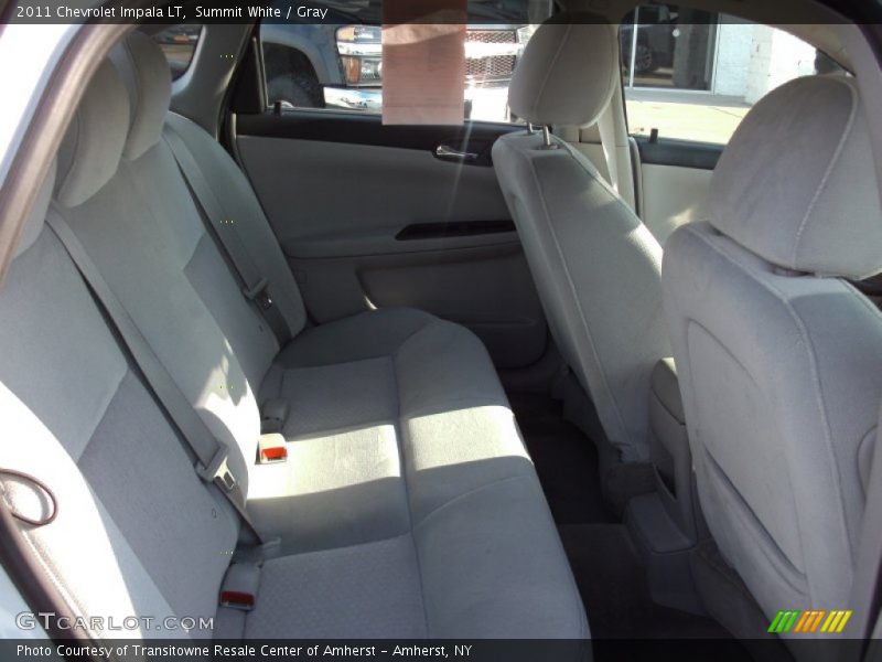 Summit White / Gray 2011 Chevrolet Impala LT