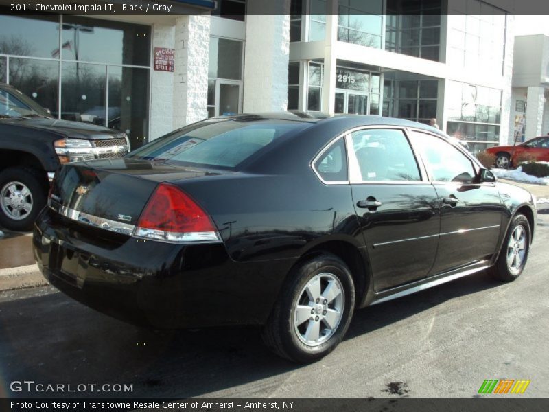 Black / Gray 2011 Chevrolet Impala LT