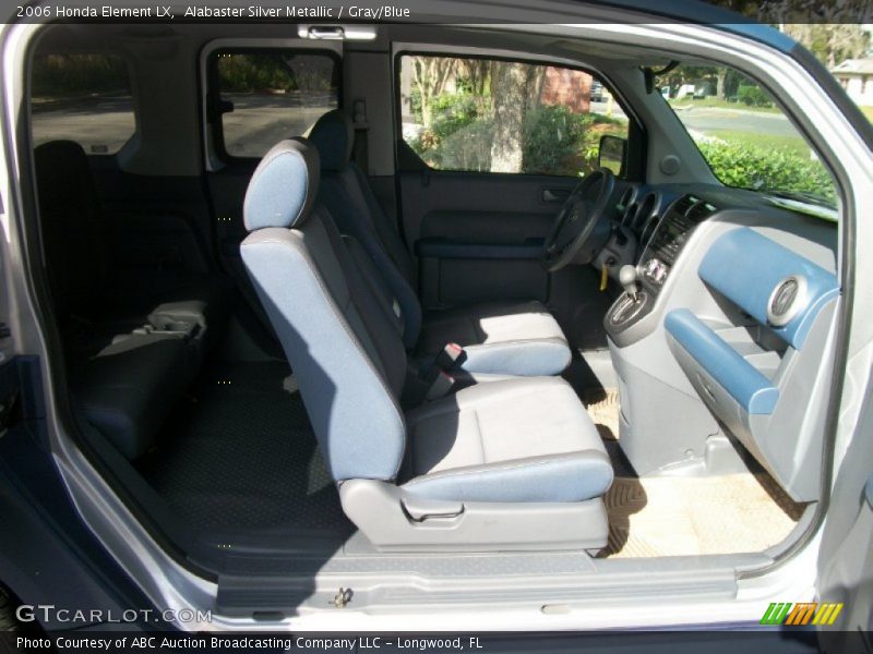 Alabaster Silver Metallic / Gray/Blue 2006 Honda Element LX