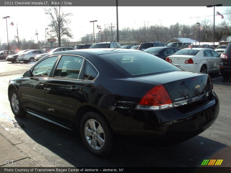 Black / Gray 2011 Chevrolet Impala LT