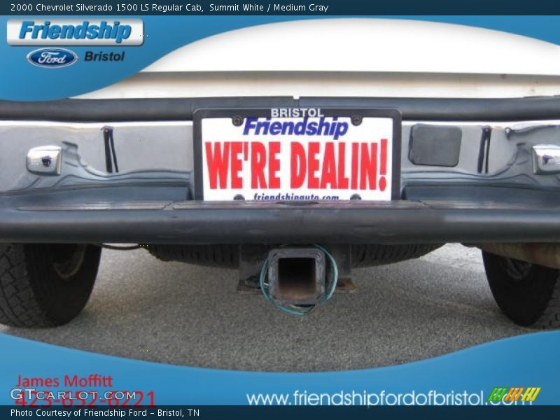 Summit White / Medium Gray 2000 Chevrolet Silverado 1500 LS Regular Cab