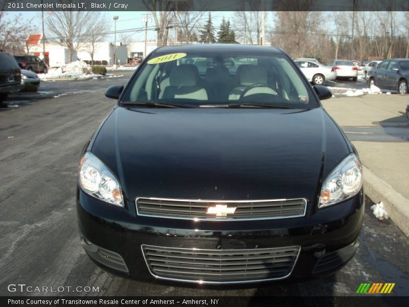 Black / Gray 2011 Chevrolet Impala LT