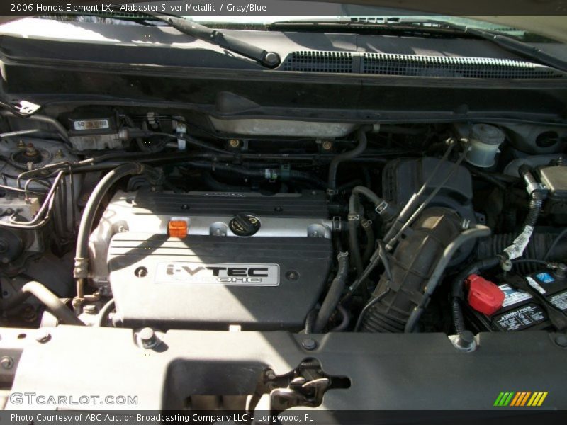 Alabaster Silver Metallic / Gray/Blue 2006 Honda Element LX