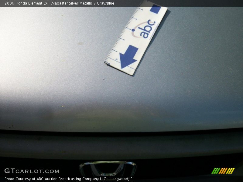 Alabaster Silver Metallic / Gray/Blue 2006 Honda Element LX