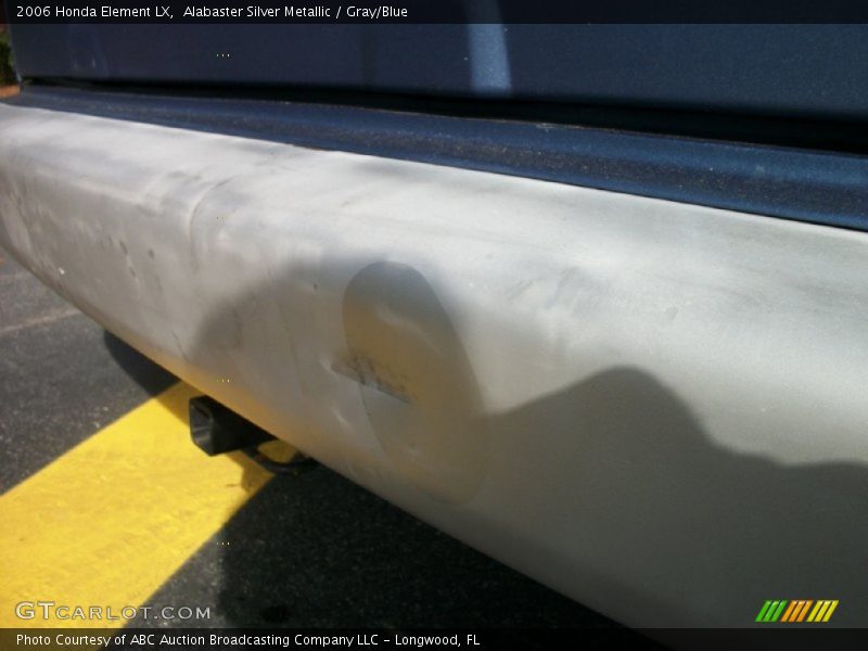 Alabaster Silver Metallic / Gray/Blue 2006 Honda Element LX