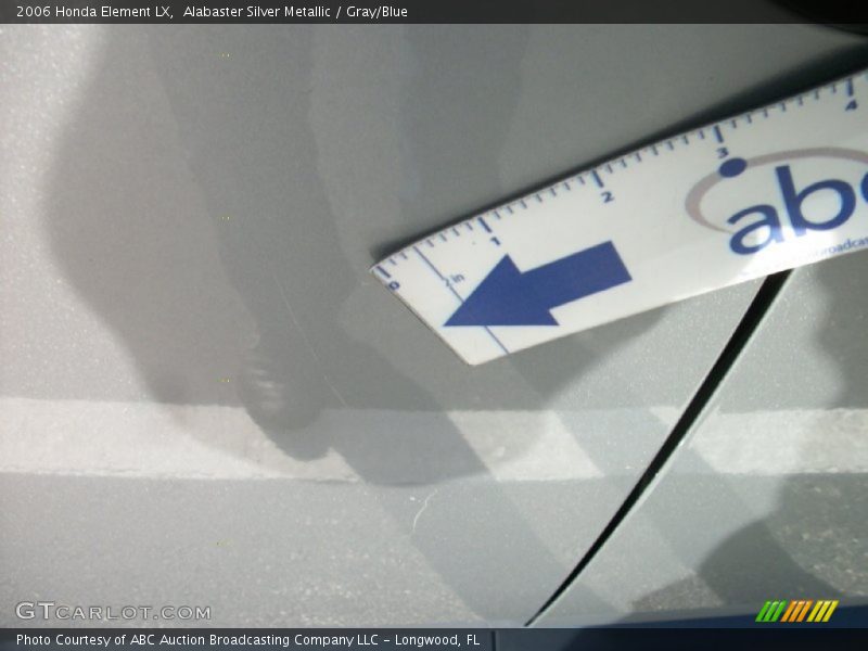 Alabaster Silver Metallic / Gray/Blue 2006 Honda Element LX
