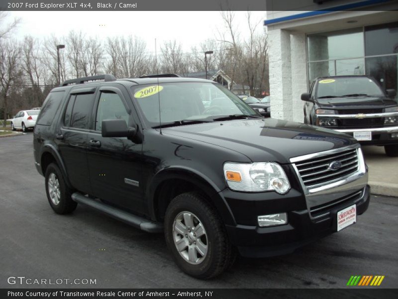 Black / Camel 2007 Ford Explorer XLT 4x4
