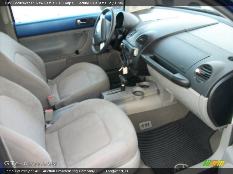 Techno Blue Metallic / Gray 1998 Volkswagen New Beetle 2.0 Coupe