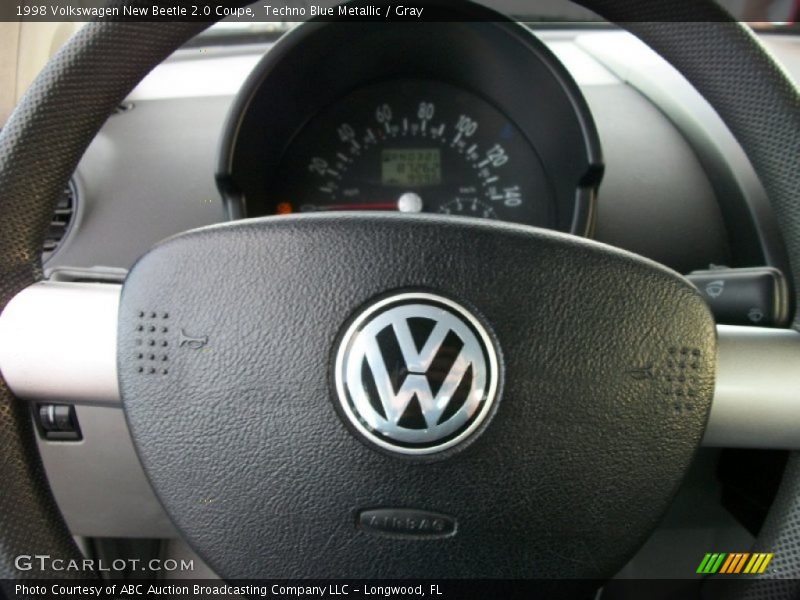 Techno Blue Metallic / Gray 1998 Volkswagen New Beetle 2.0 Coupe