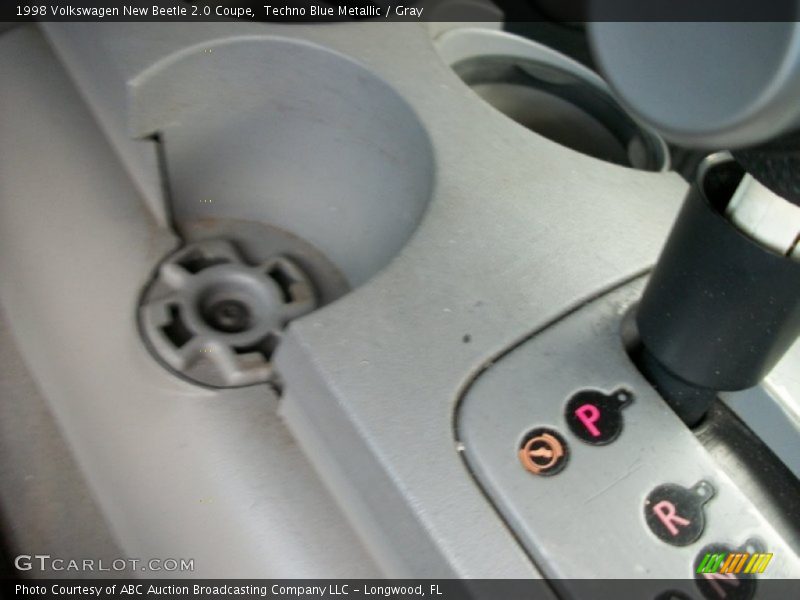 Techno Blue Metallic / Gray 1998 Volkswagen New Beetle 2.0 Coupe