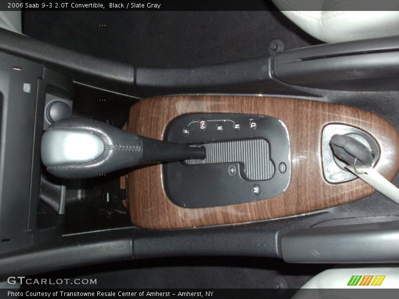 Black / Slate Gray 2006 Saab 9-3 2.0T Convertible