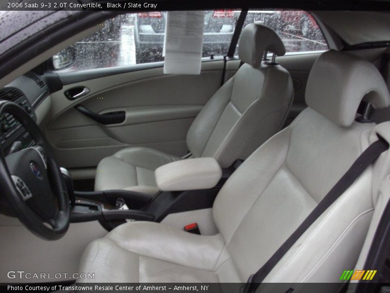 Black / Slate Gray 2006 Saab 9-3 2.0T Convertible