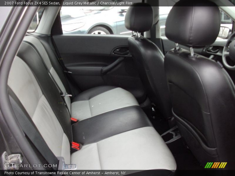 Liquid Grey Metallic / Charcoal/Light Flint 2007 Ford Focus ZX4 SES Sedan