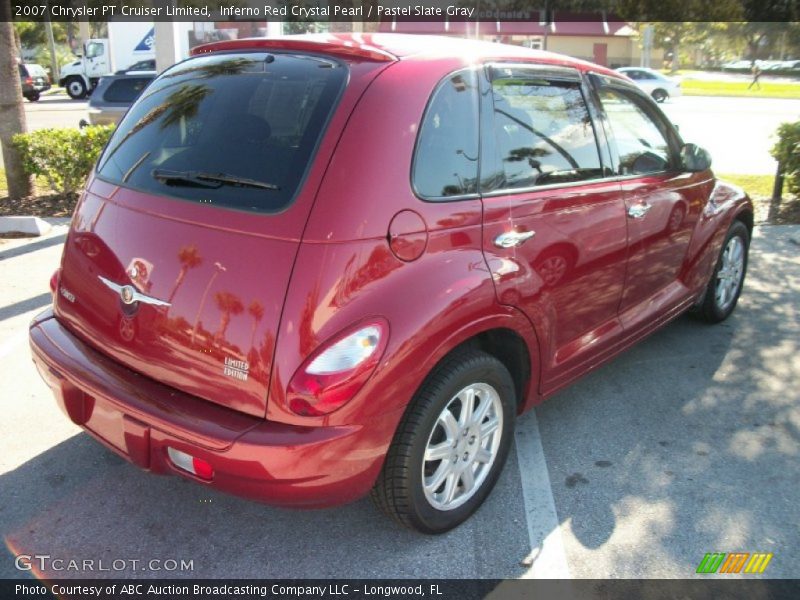 Inferno Red Crystal Pearl / Pastel Slate Gray 2007 Chrysler PT Cruiser Limited