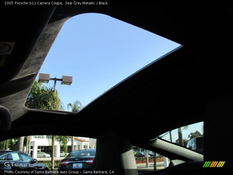 Seal Grey Metallic / Black 2005 Porsche 911 Carrera Coupe