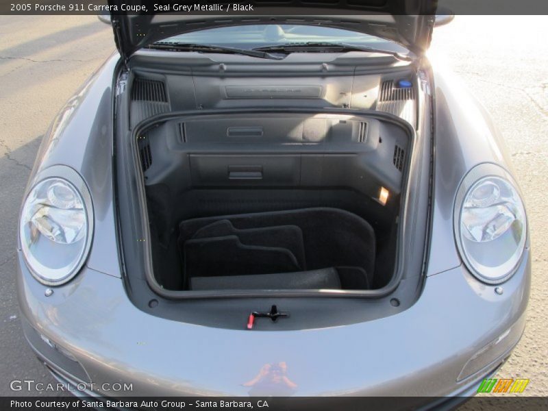 Seal Grey Metallic / Black 2005 Porsche 911 Carrera Coupe