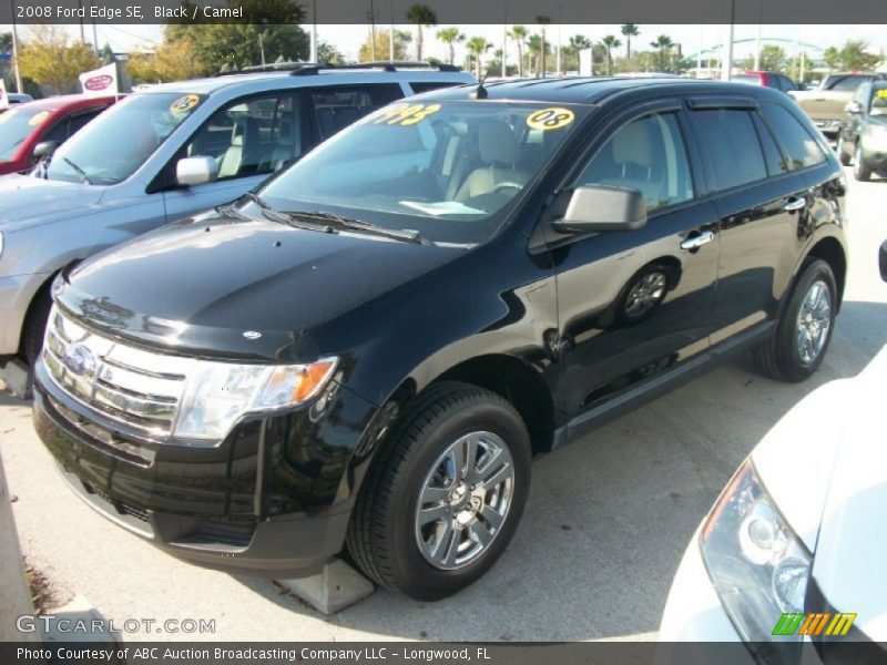Black / Camel 2008 Ford Edge SE