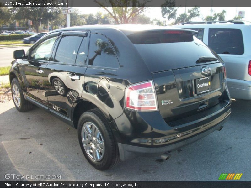 Black / Camel 2008 Ford Edge SE