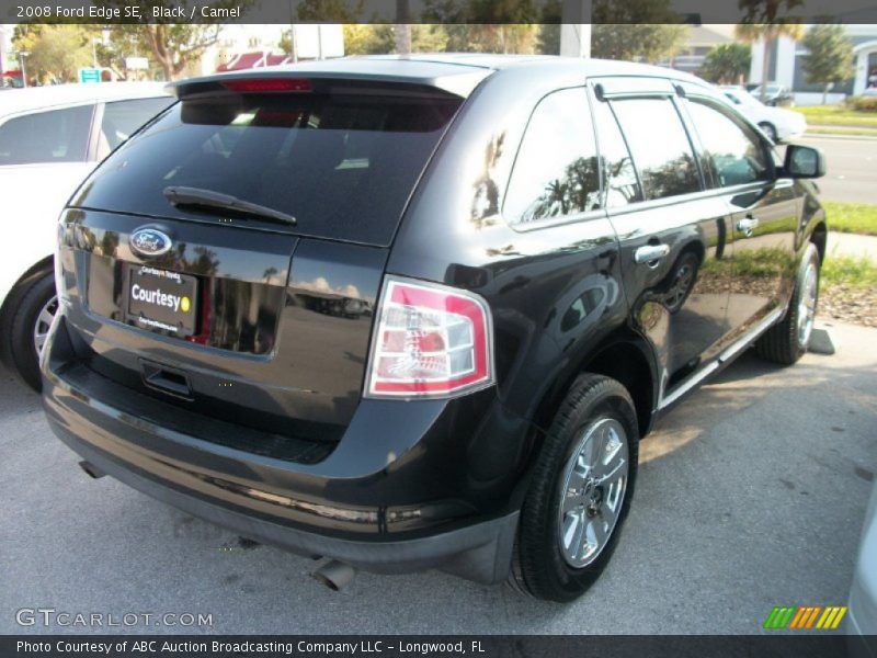 Black / Camel 2008 Ford Edge SE