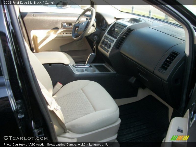Black / Camel 2008 Ford Edge SE