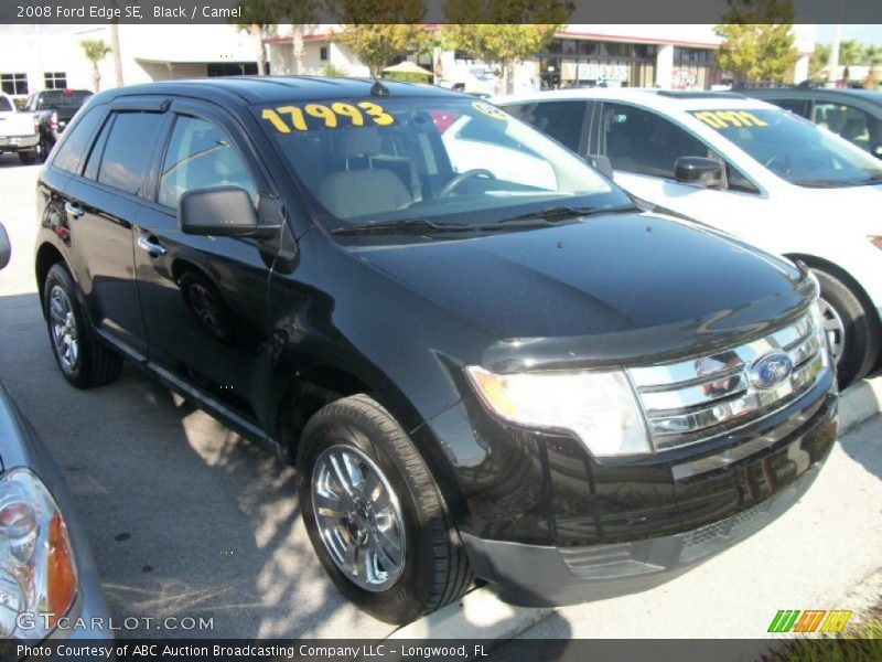 Black / Camel 2008 Ford Edge SE